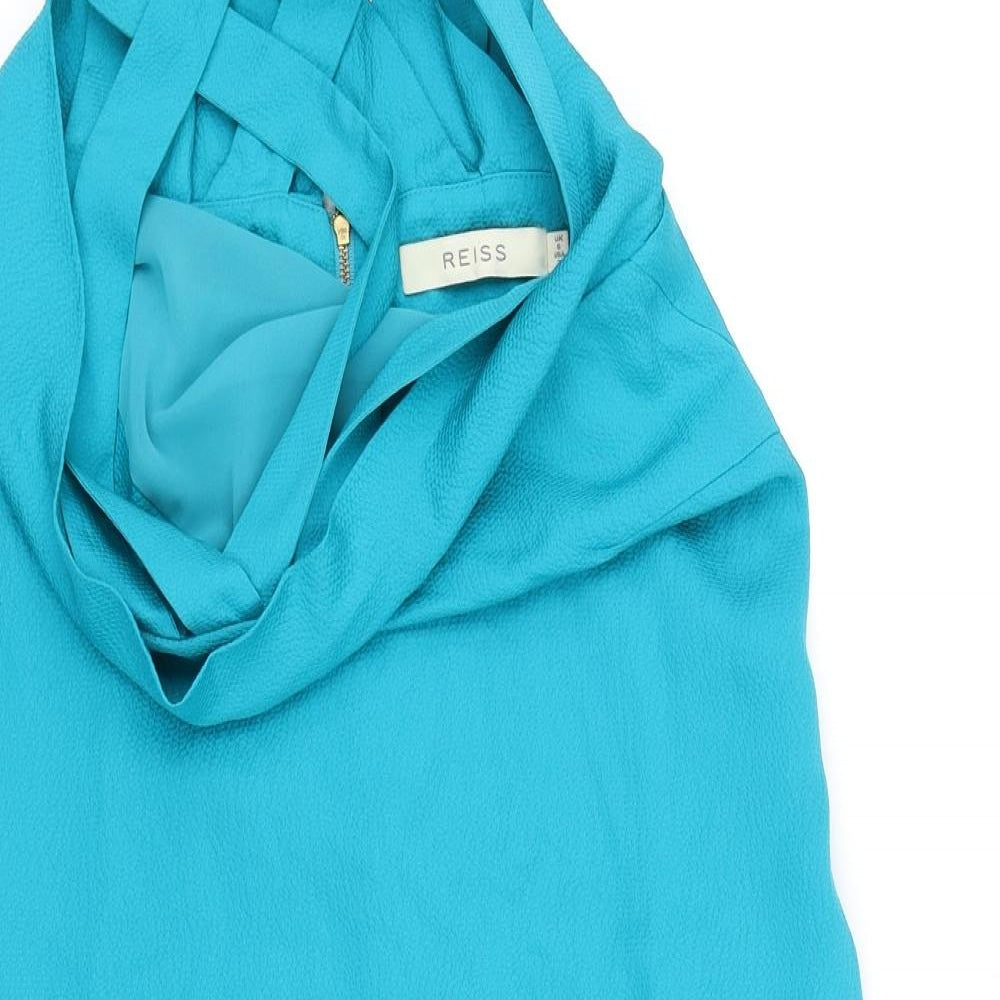 reeiss Womens Blue   Fit & Flare  Size 6