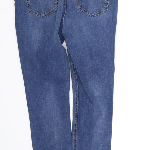 pre wor Womens Blue   Straight Jeans Size 12 L29 in