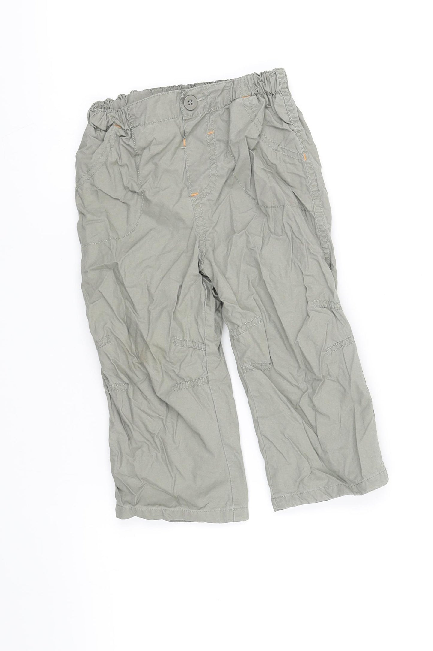 Disney Boys Green   Track Pants Trousers Size 12-18 Months