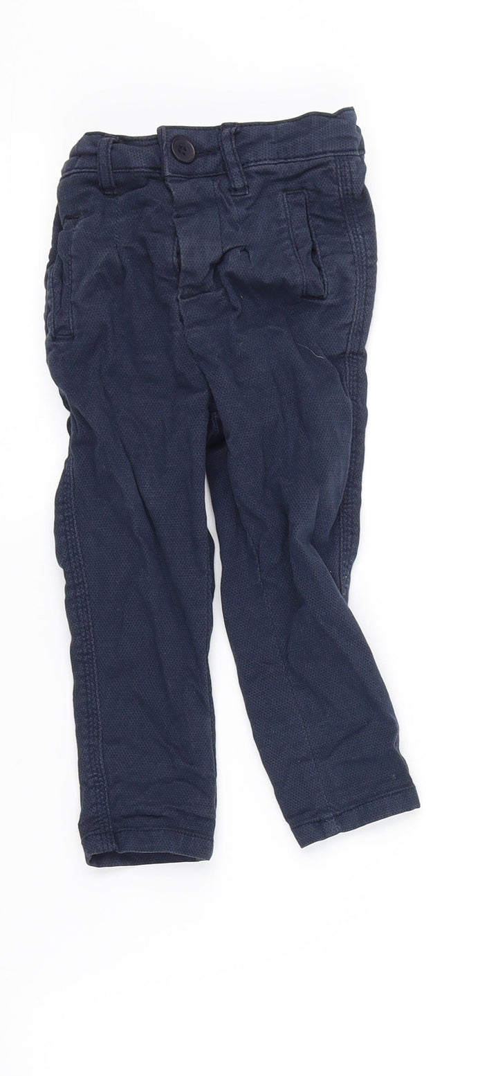 George Boys Blue Windbreaker Trousers Size 2 Years