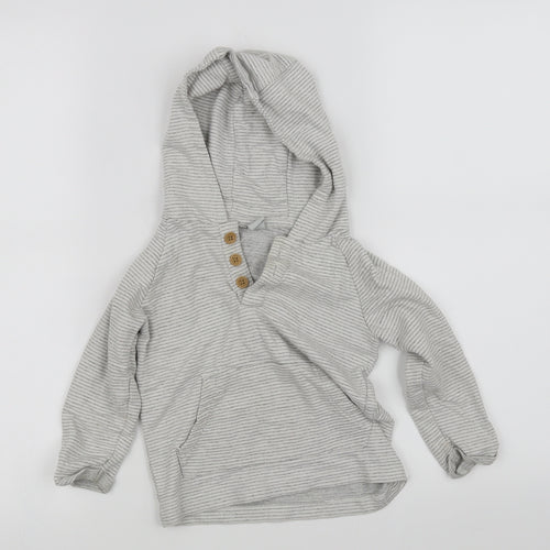 tu kids Boys Grey   Pullover Hoodie Size 2 Years
