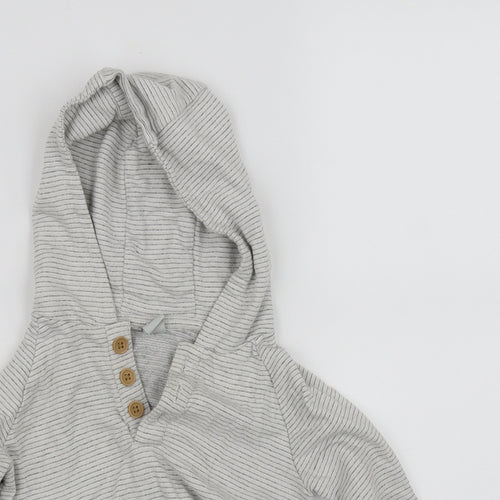 tu kids Boys Grey   Pullover Hoodie Size 2 Years