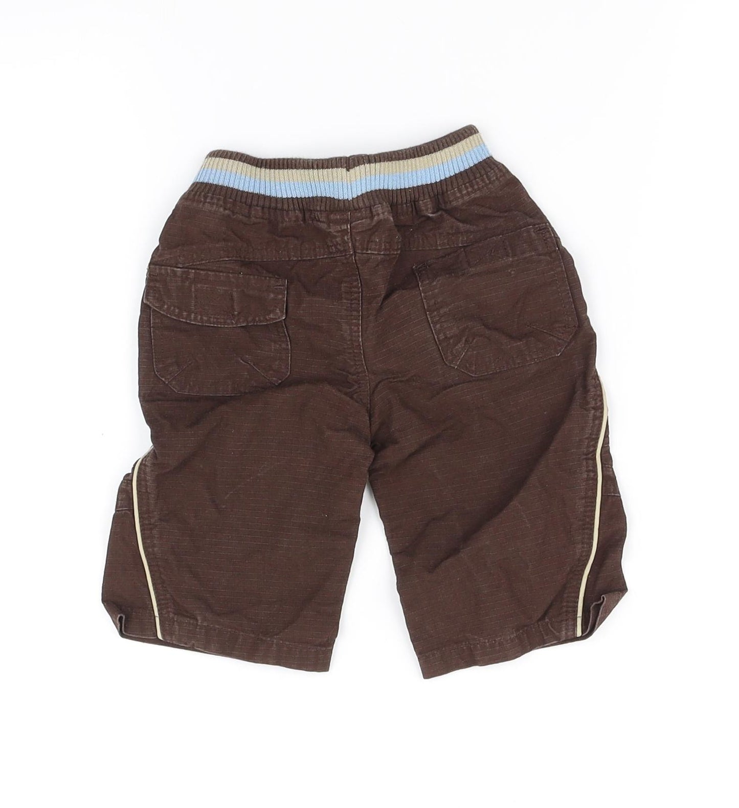 mini mode Boys Brown   Sweatpants Leggings Size 3-6 Months