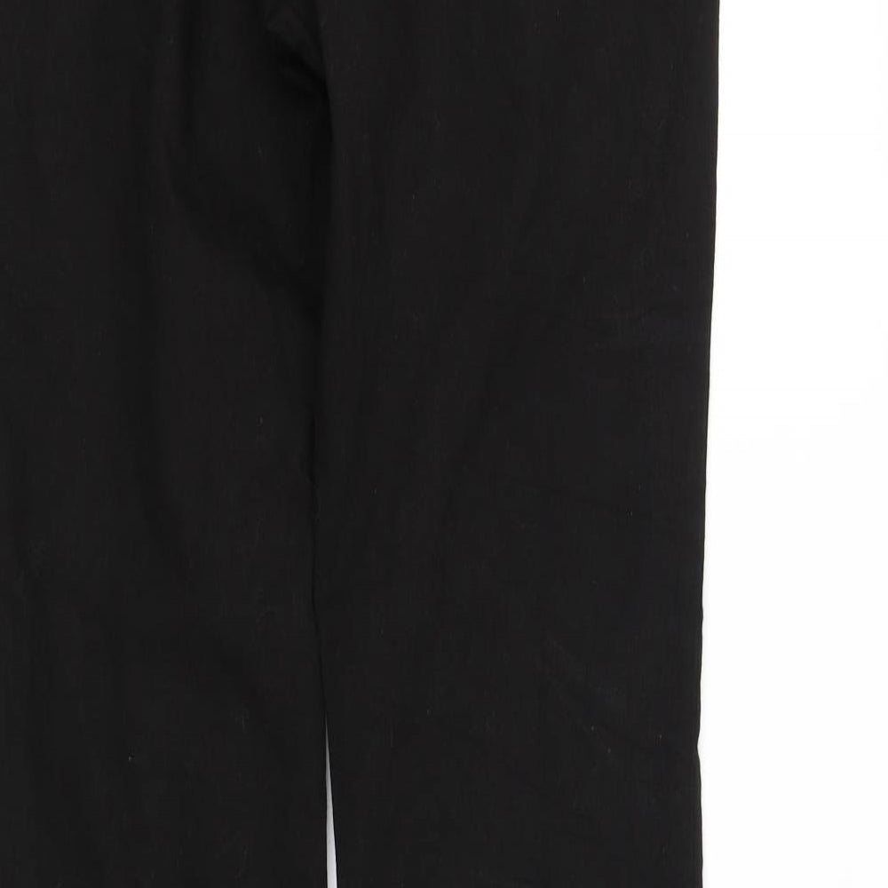 pre worn Womens Black   Straight Jeans Size 14 L38 in