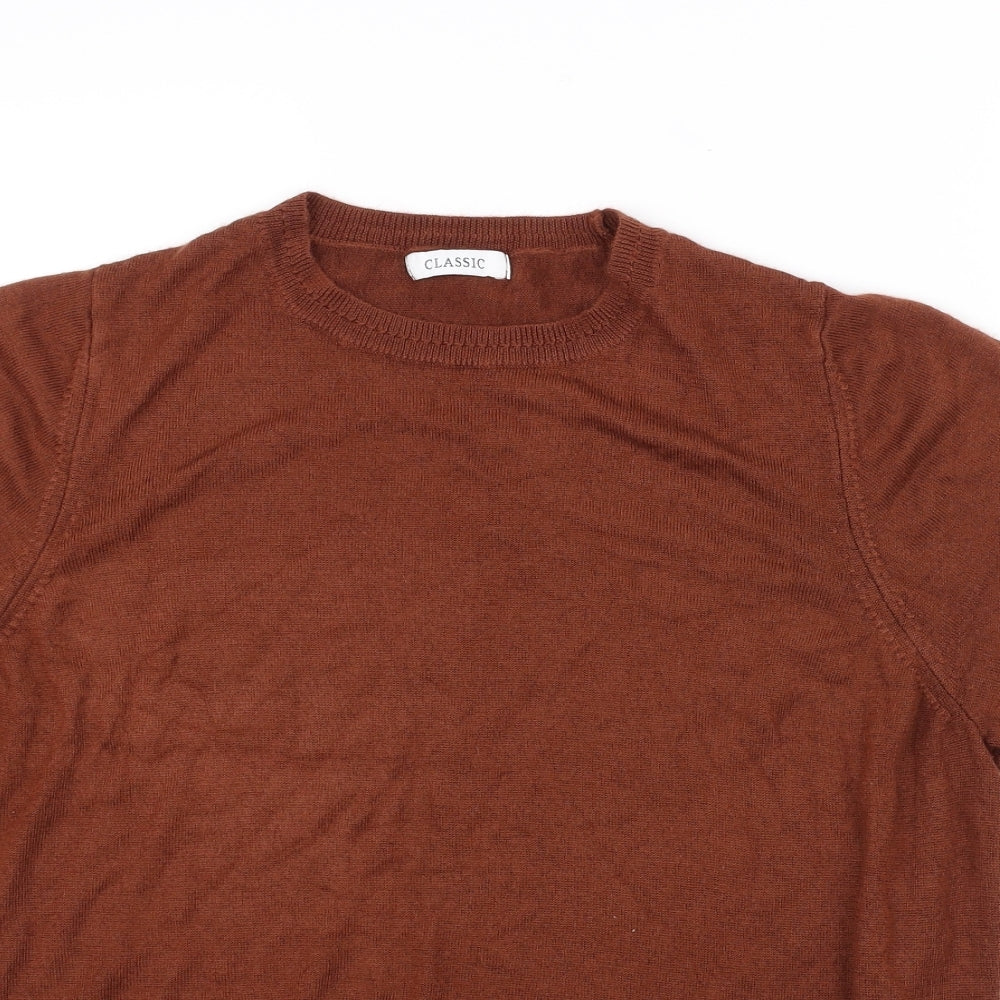 classic  Womens Brown   Basic T-Shirt Size 20