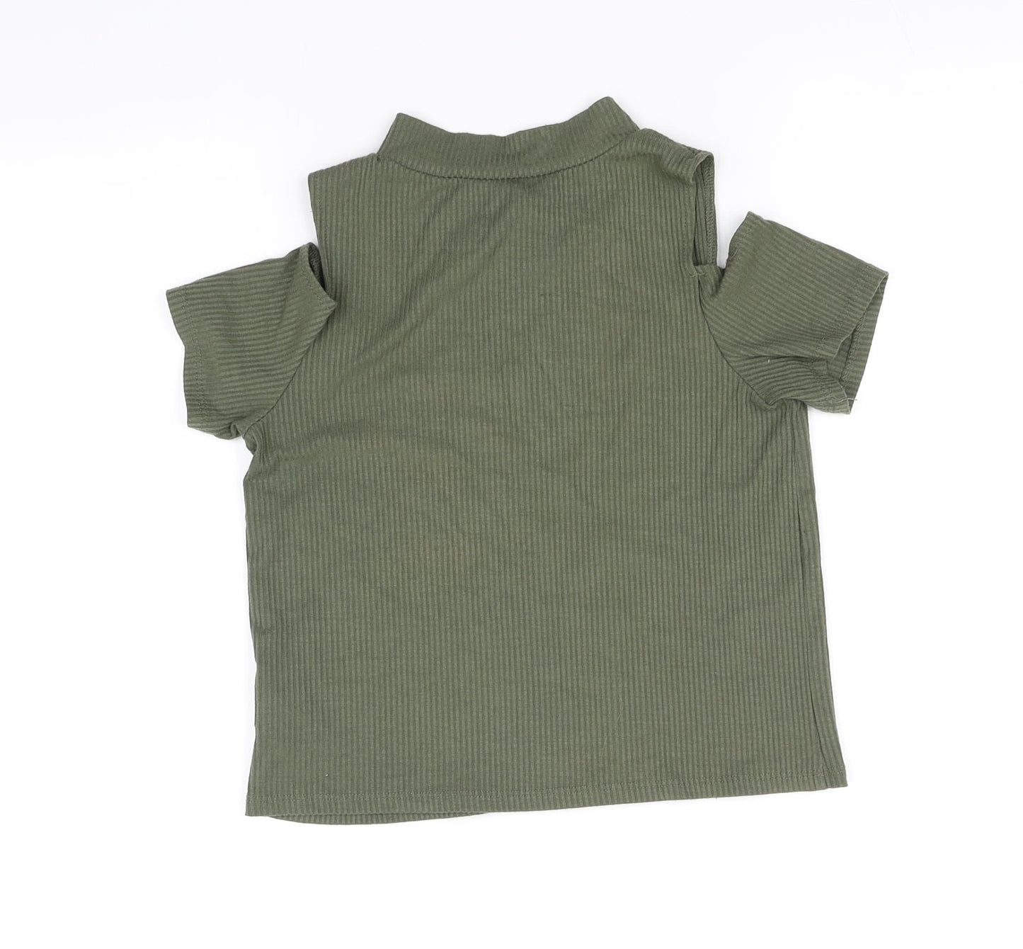 pre worn Womens Green   Basic T-Shirt Size 10
