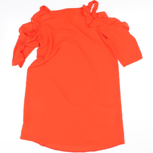 Papaya Womens Orange   Fit & Flare  Size 8