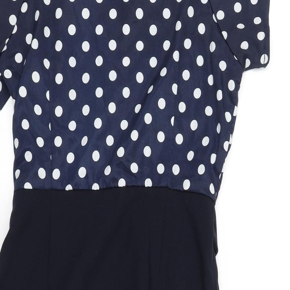 cushi Womens Blue   Fit & Flare  Size M
