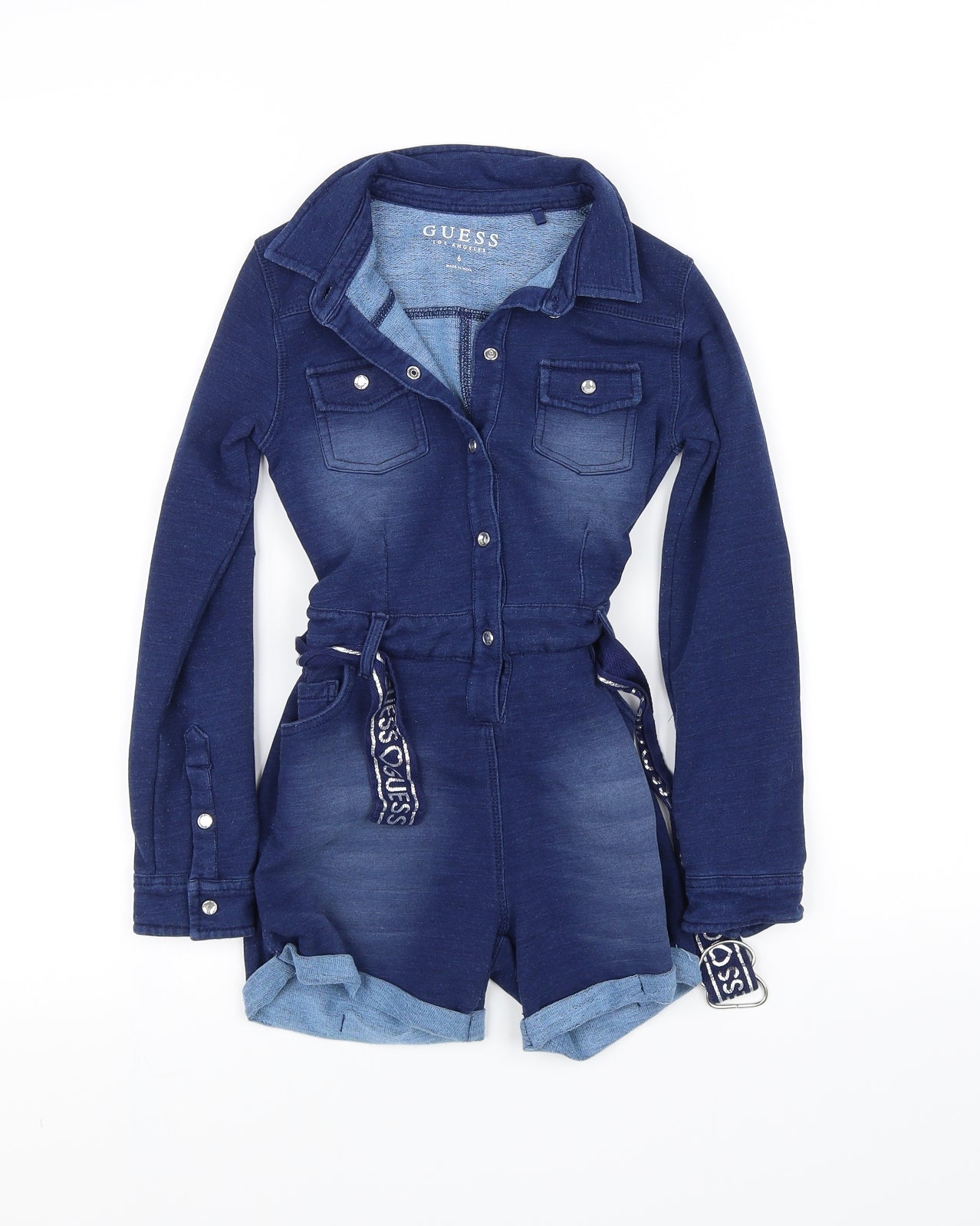 pre worn Girls Blue   Playsuit One-Piece Size 6 Years