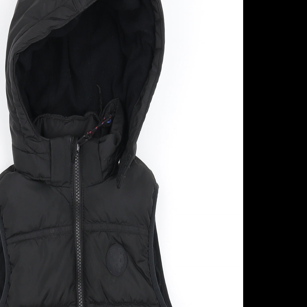 H&M Boys Black   Jacket  Size 7-8 Years
