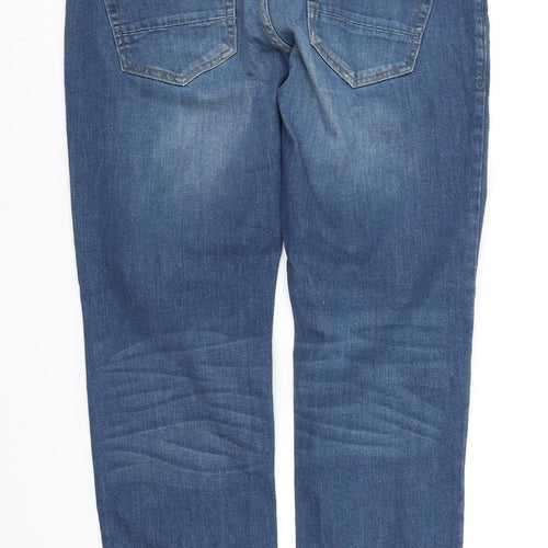 NEXT Womens Blue   Straight Jeans Size 32 in L30 in