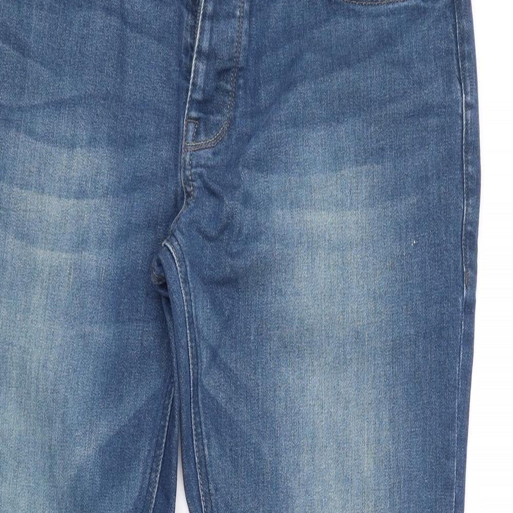 NEXT Womens Blue   Straight Jeans Size 32 in L30 in