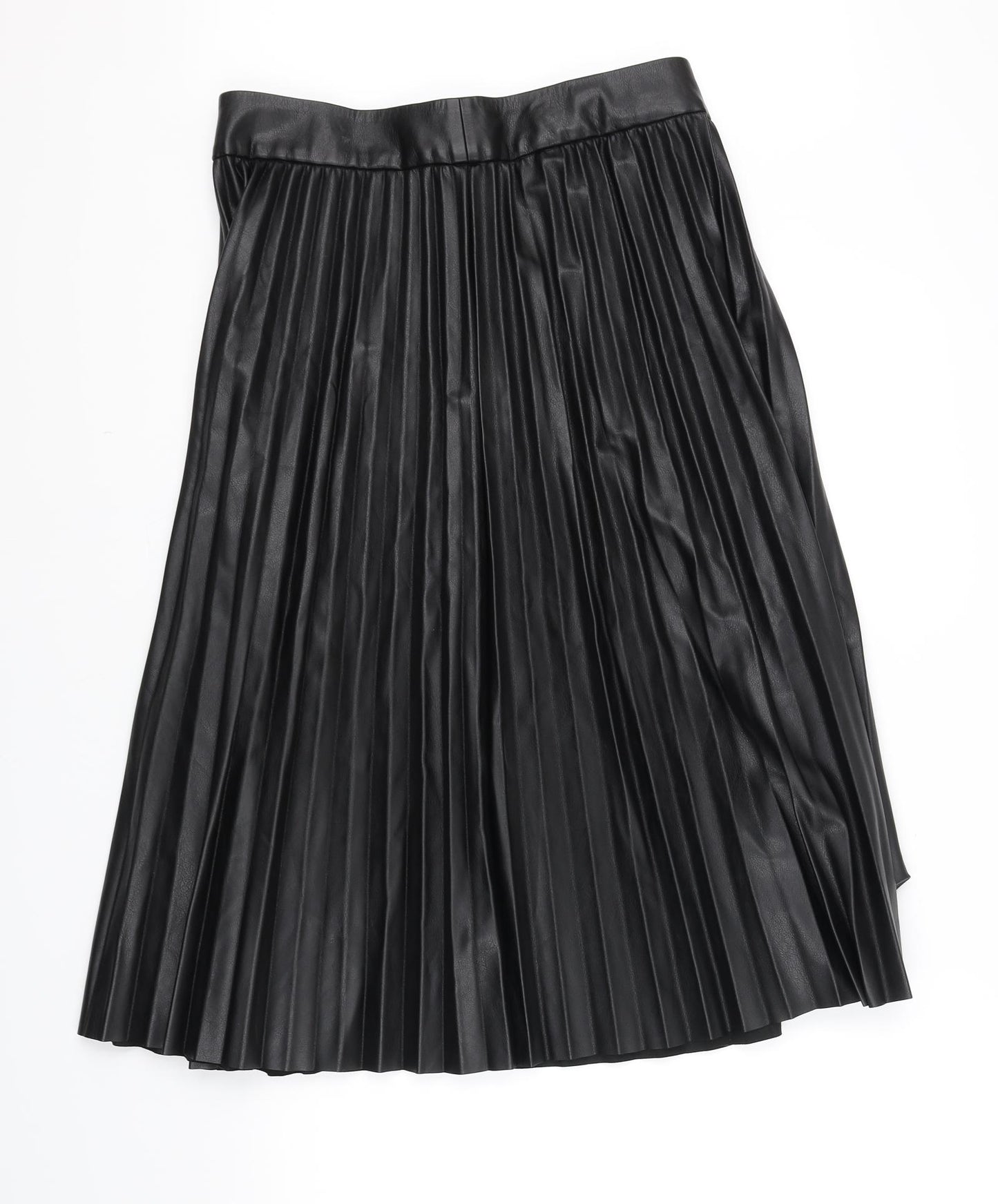 m&s Womens Black   Flare Skirt Size 12