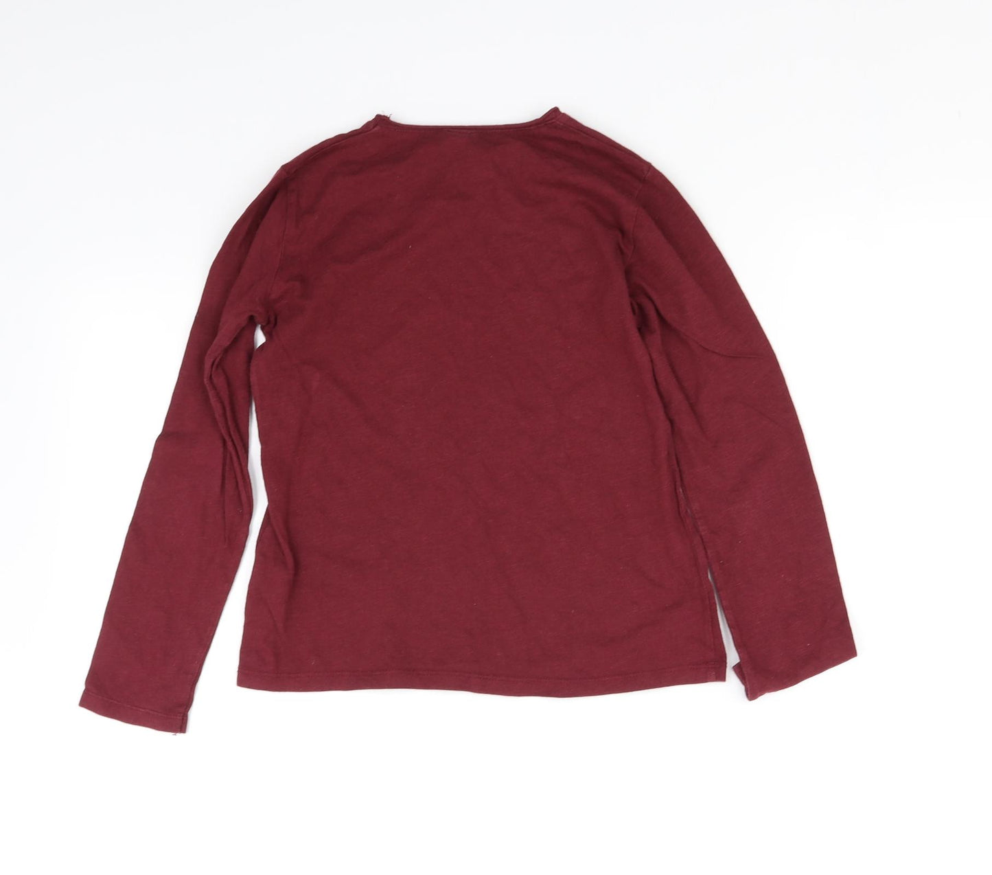 pre worn Girls Purple   Basic T-Shirt Size 9-10 Years