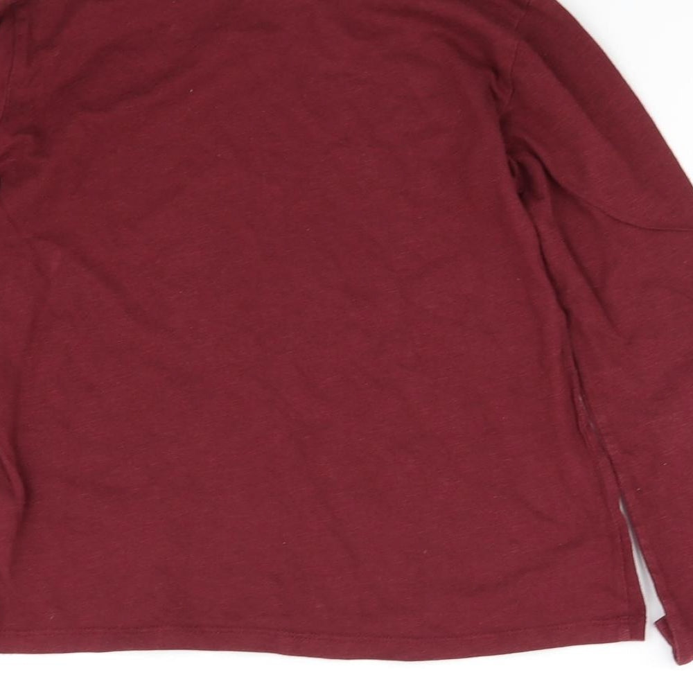 pre worn Girls Purple   Basic T-Shirt Size 9-10 Years