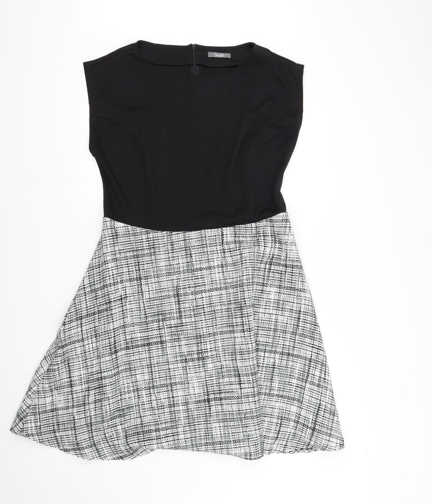 South Womens Black   Fit & Flare  Size 16