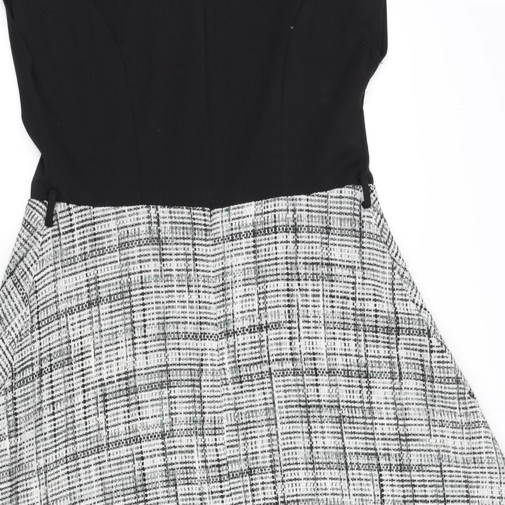 South Womens Black   Fit & Flare  Size 16