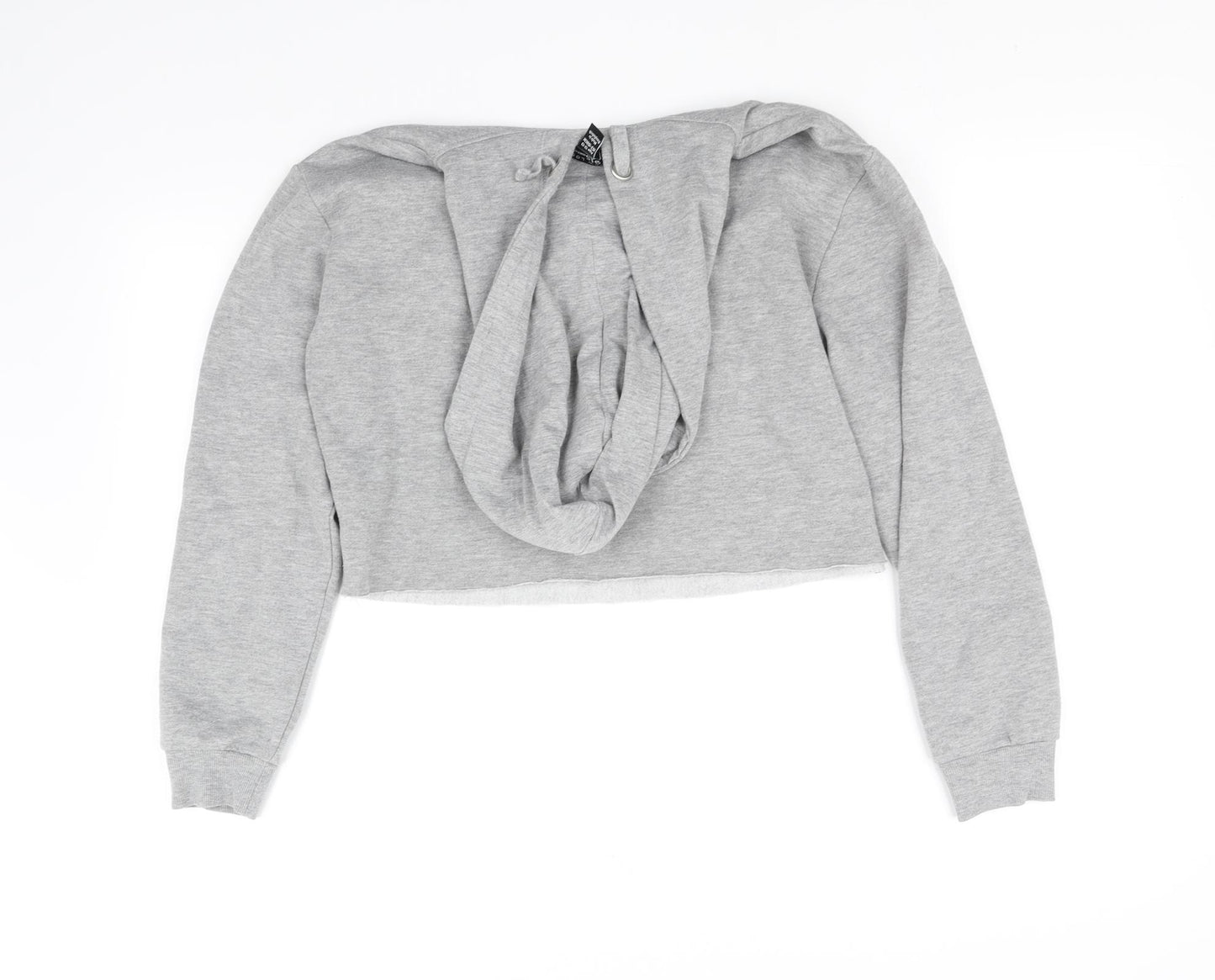 detriot Girls Grey   Pullover Hoodie Size 12 Years