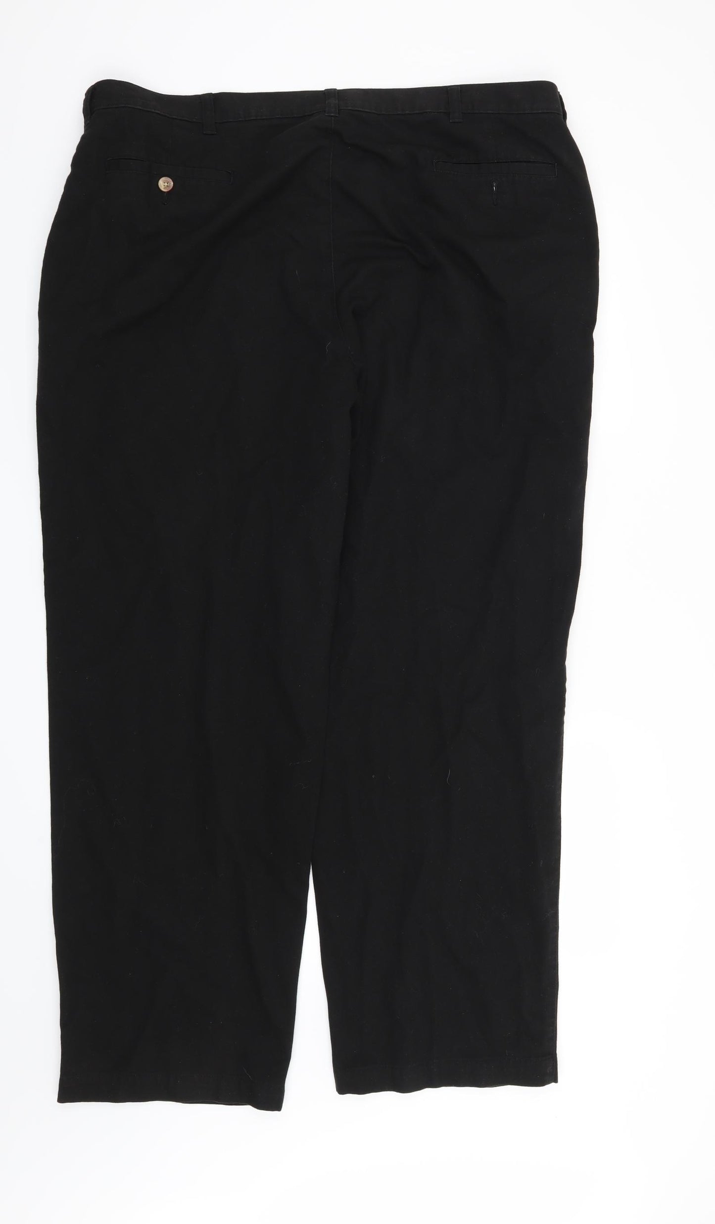Preworn Mens Black   Trousers  Size 42 in L32 in