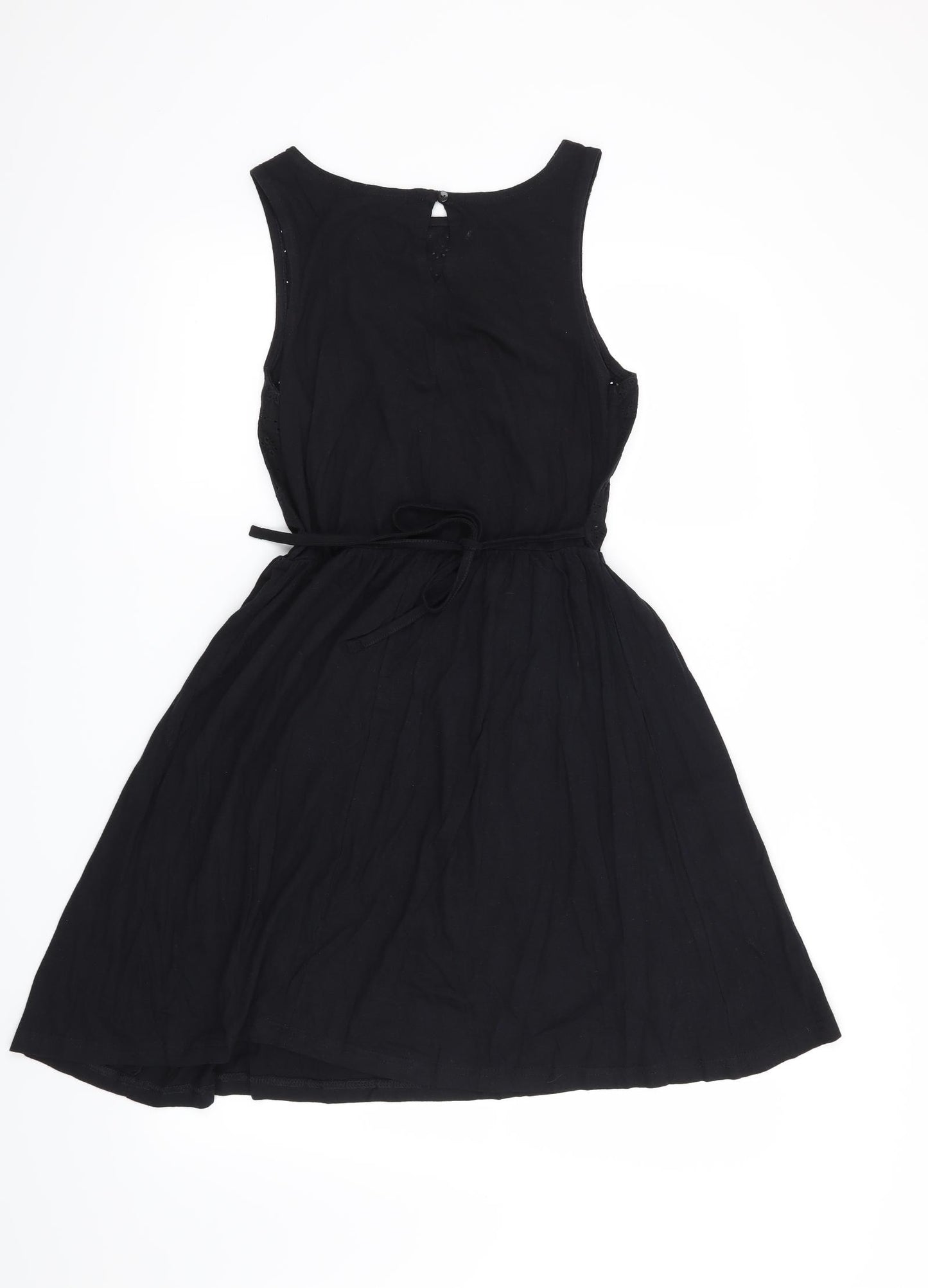 Atmosphere Womens Black Floral  T-Shirt Dress  Size 10