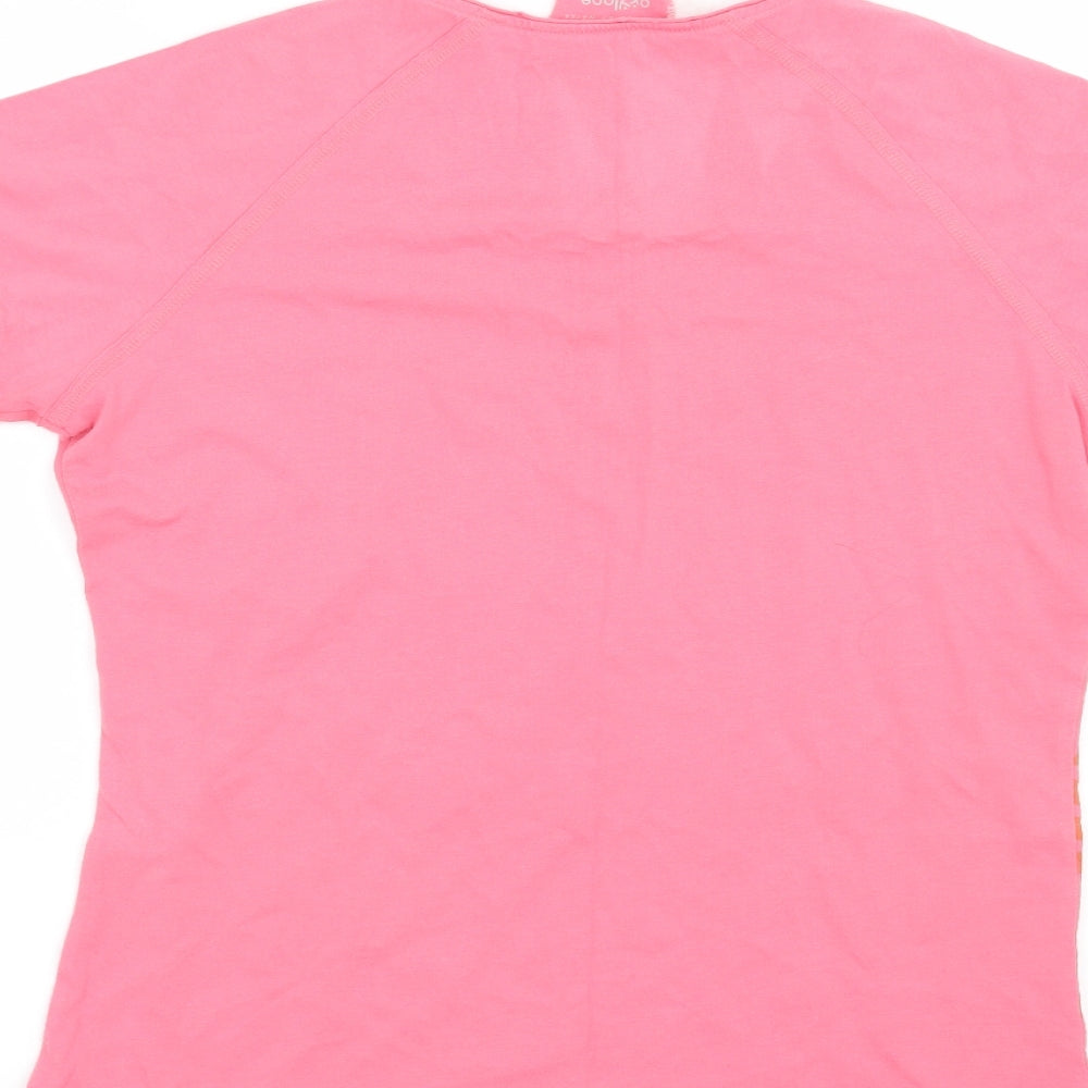 Preworn Womens Pink   Basic Blouse Size 12  - The Surf Hut