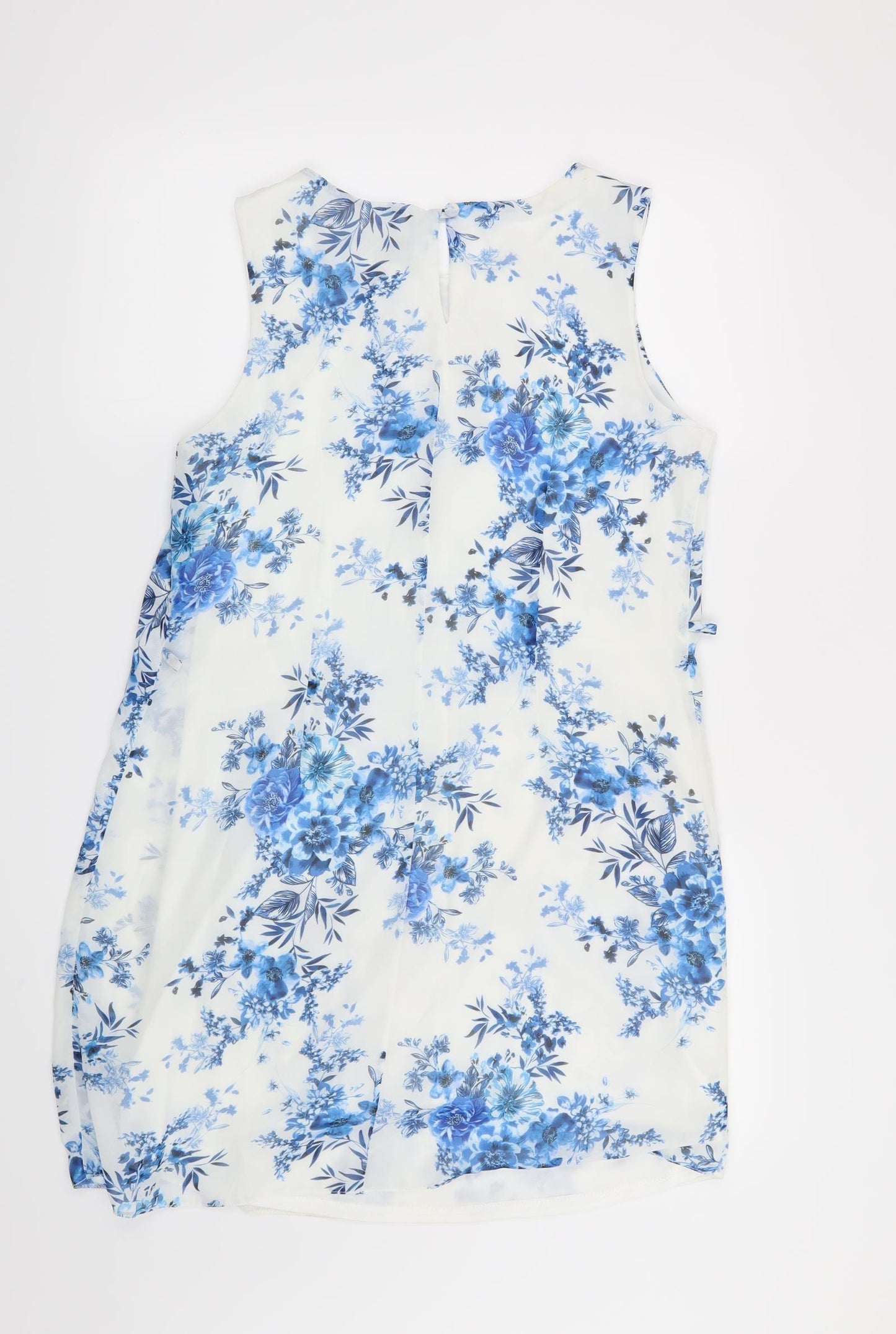 Atmosphere Womens White Floral  Shift  Size 10