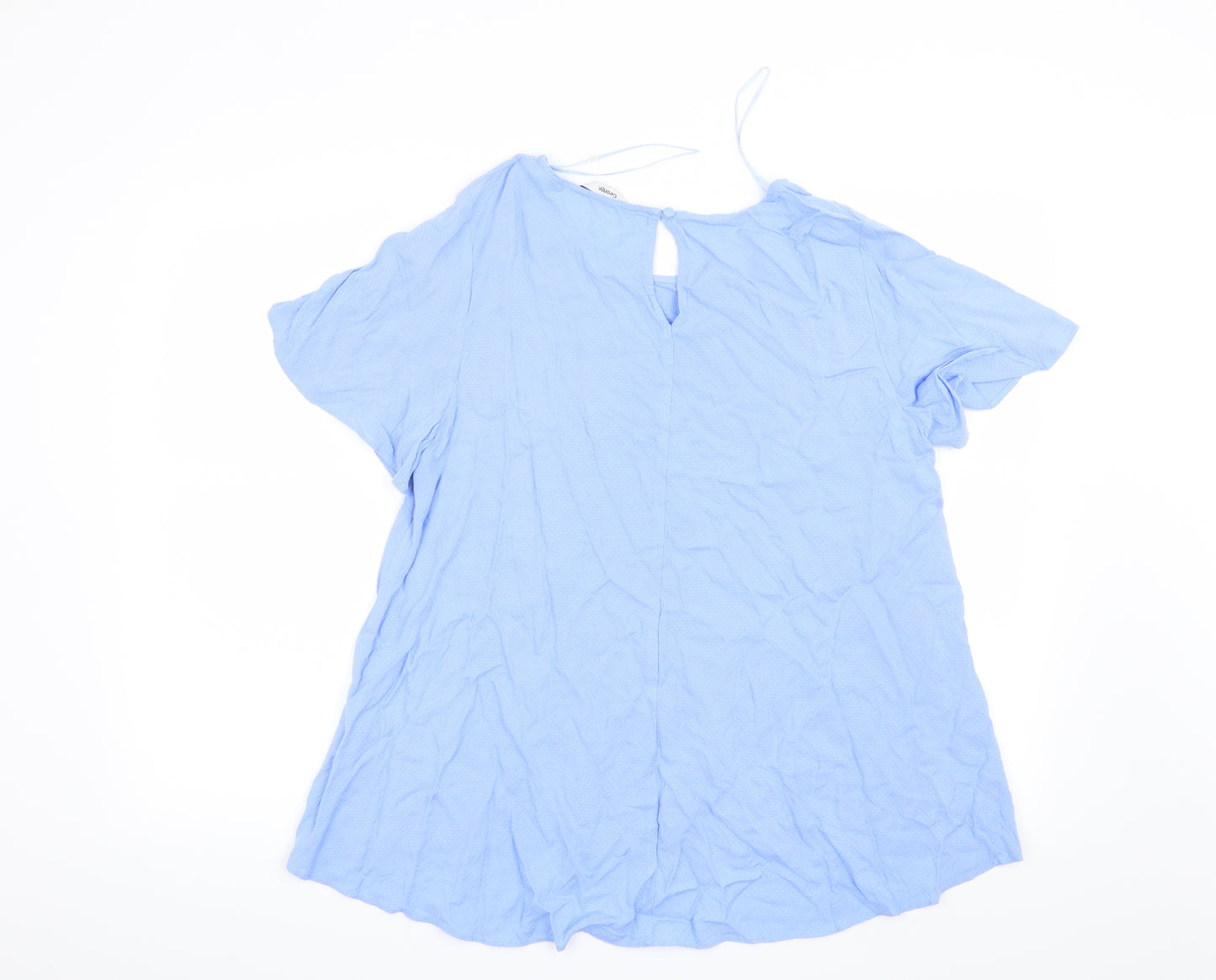 George Womens Blue   Basic Blouse Size 14