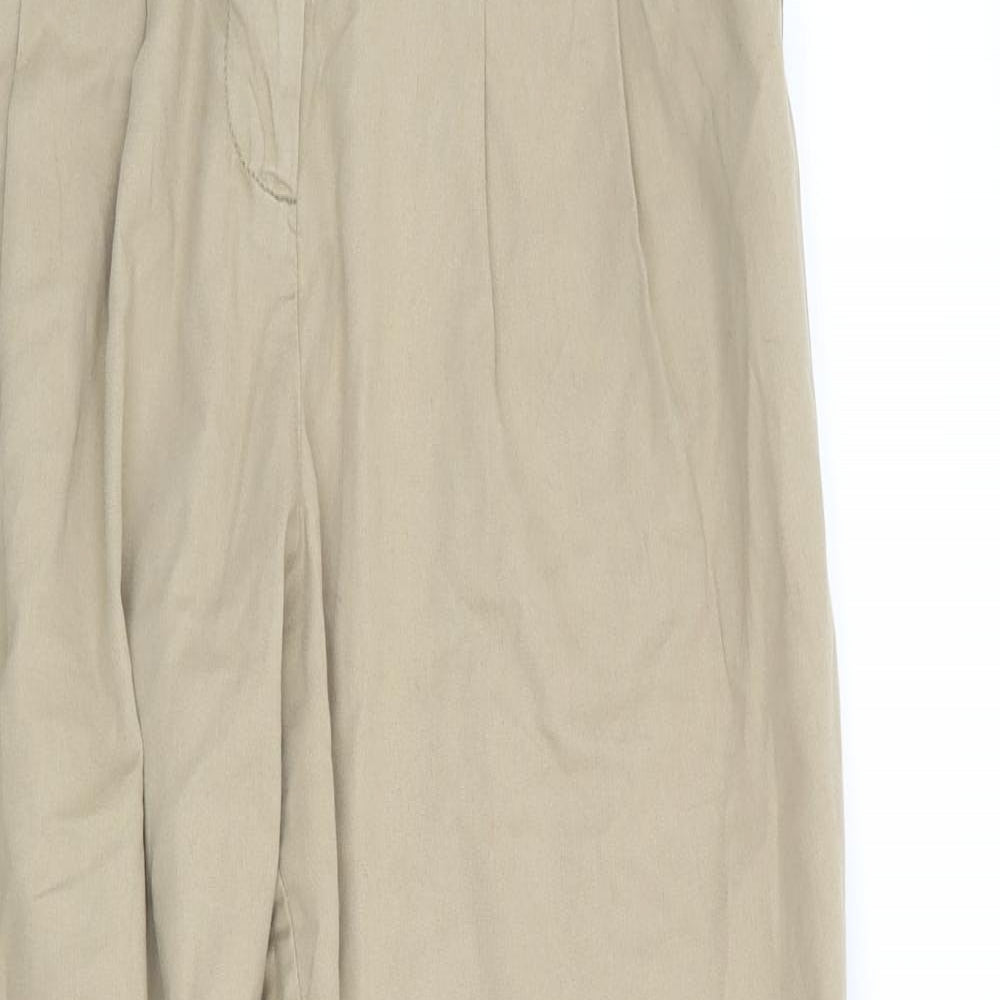 River Island Womens Beige   Chino Trousers Size 10 L27 in