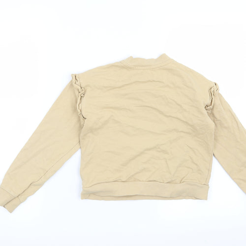 George Girls Beige   Pullover Sweatshirt Size 7-8 Years  - Me = Happy