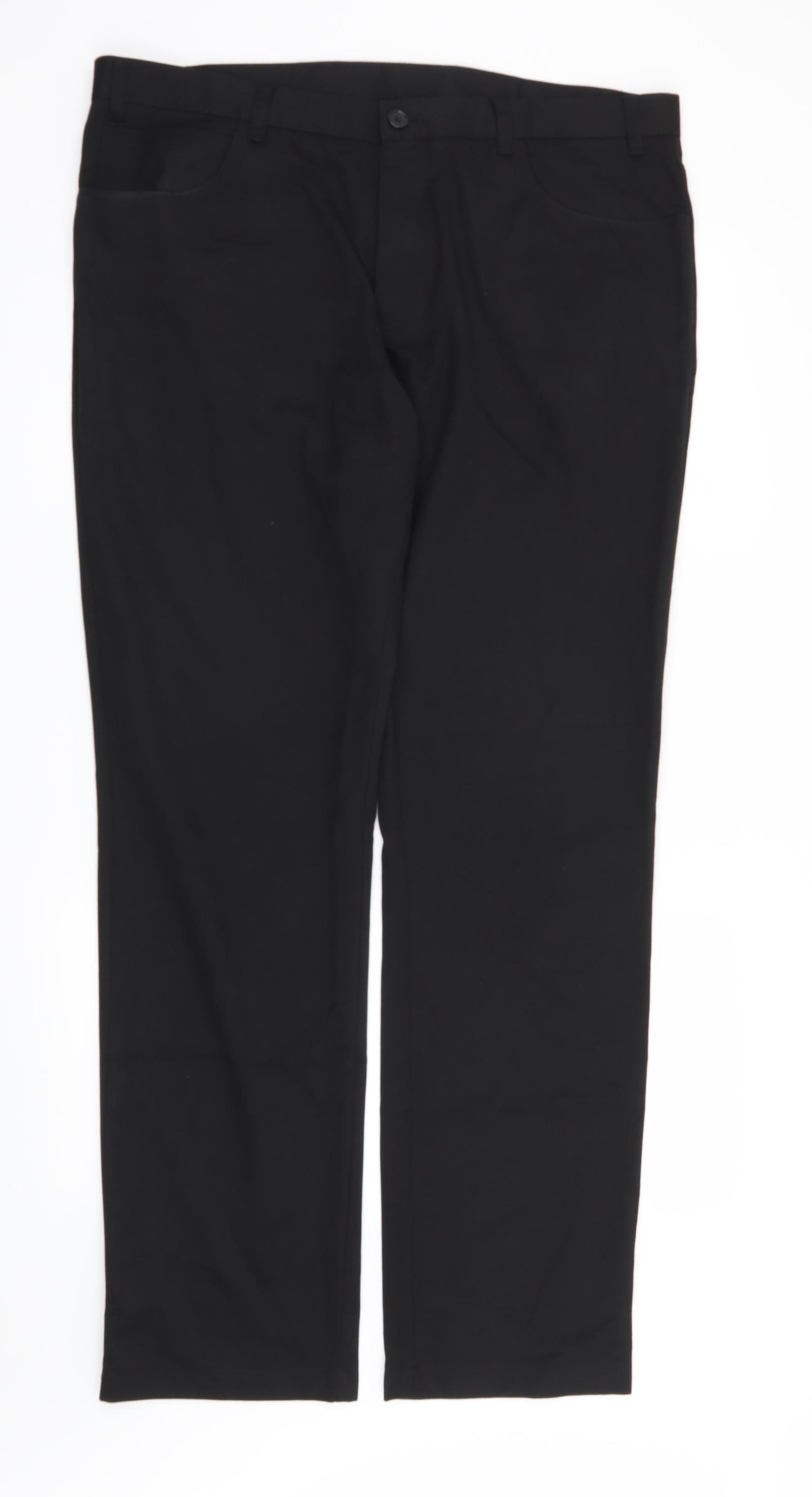 NEXT Mens Black   Trousers  Size 38 in L33 in