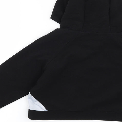 Young Dimension Girls Black   Pullover Hoodie Size 10-11 Years  - Attitude