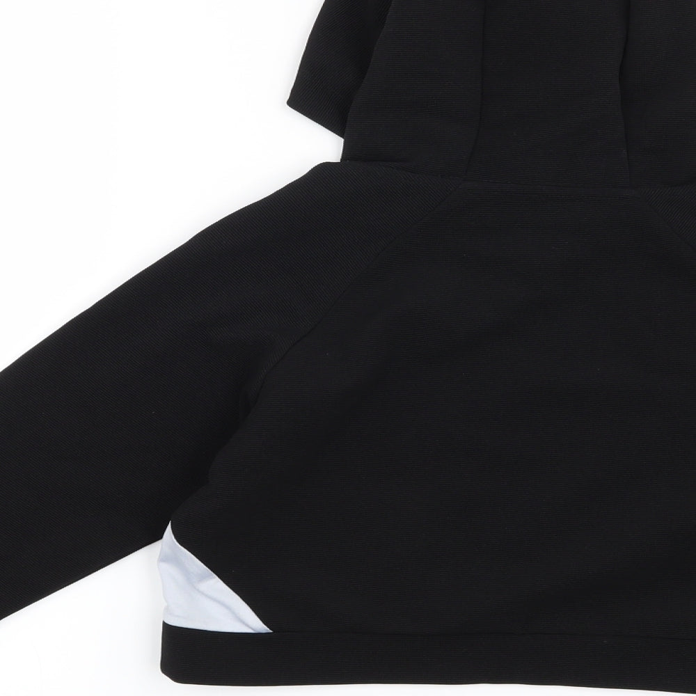 Young Dimension Girls Black   Pullover Hoodie Size 10-11 Years  - Attitude