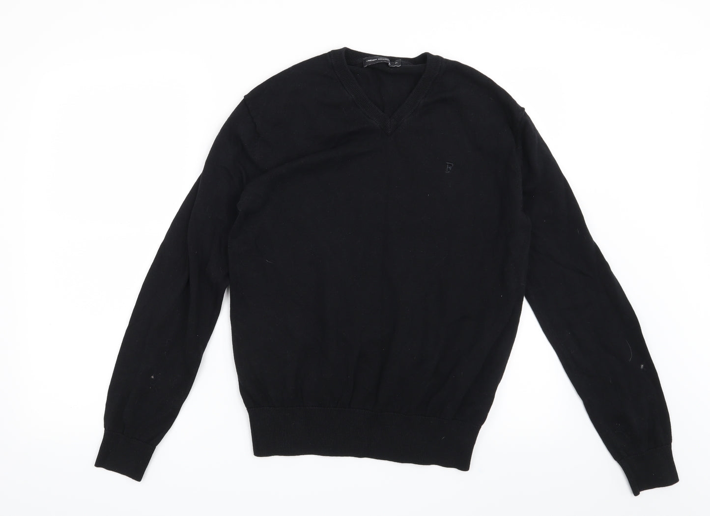 French Connection Mens Black   Pullover Jumper Size M