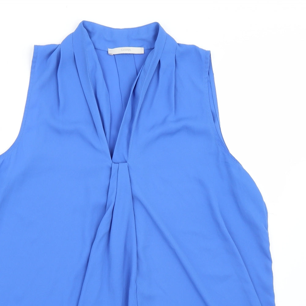 George Womens Blue   Basic Blouse Size 16