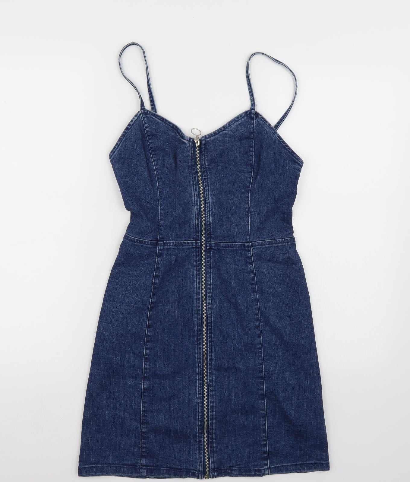 Denim & Co. Womens Blue   A-Line  Size 6