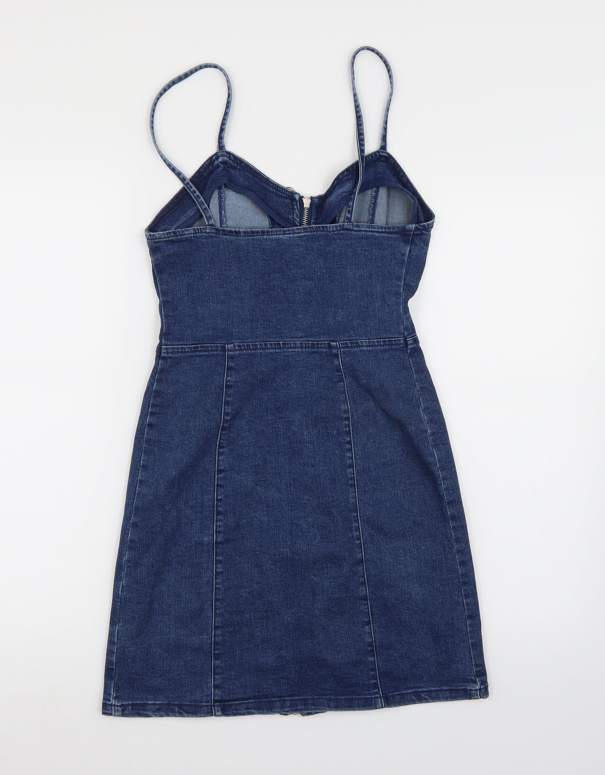 Denim & Co. Womens Blue   A-Line  Size 6