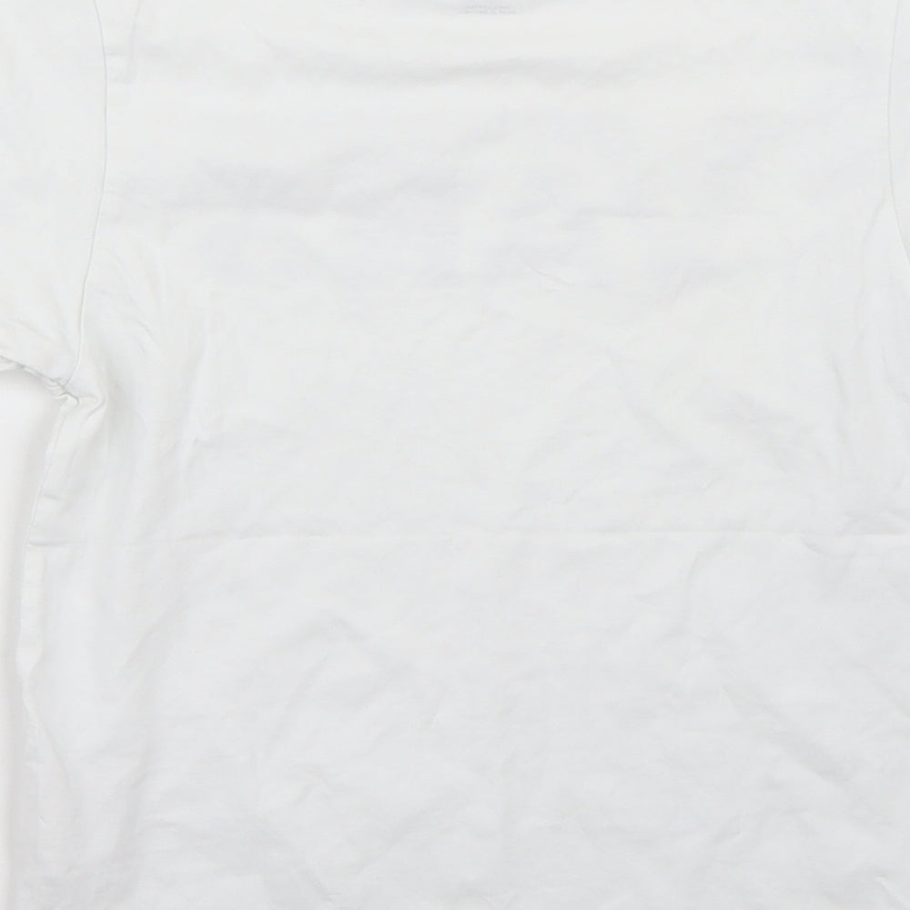 VANS Womens White   Basic T-Shirt Size S