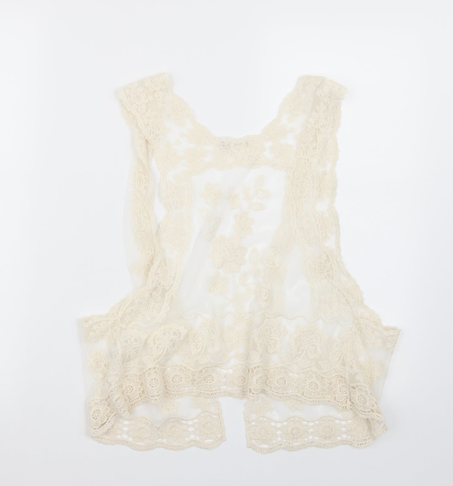 Brave Soul Womens Clear   Cardigan Jumper Size M