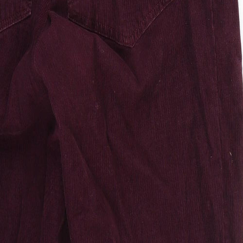 LOFT Womens Purple   Trousers  Size 16 L30 in