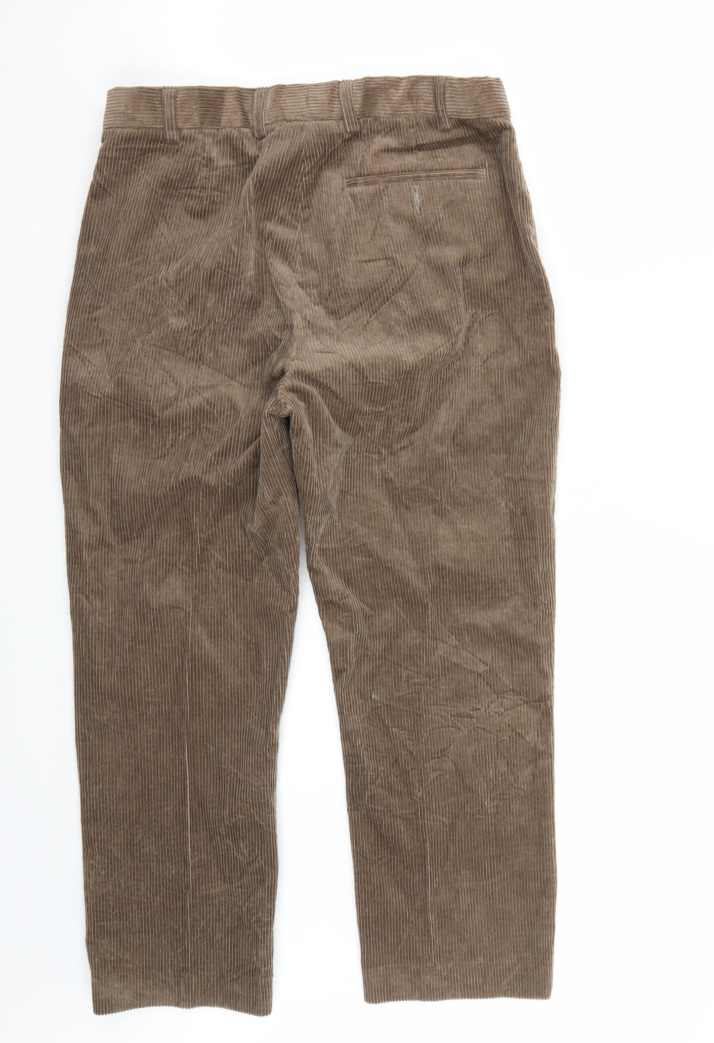 Cotton Traders Mens Brown   Straight Jeans Size 32 L26 in