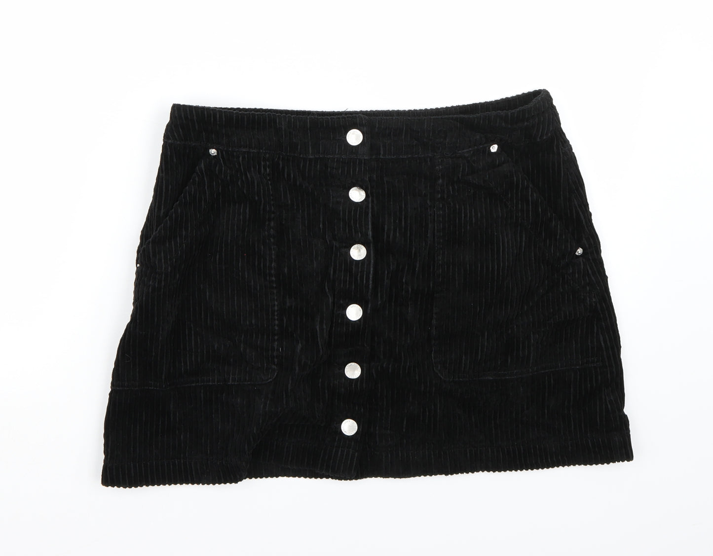 Miss Selfridge Womens Black   A-Line Skirt Size 12