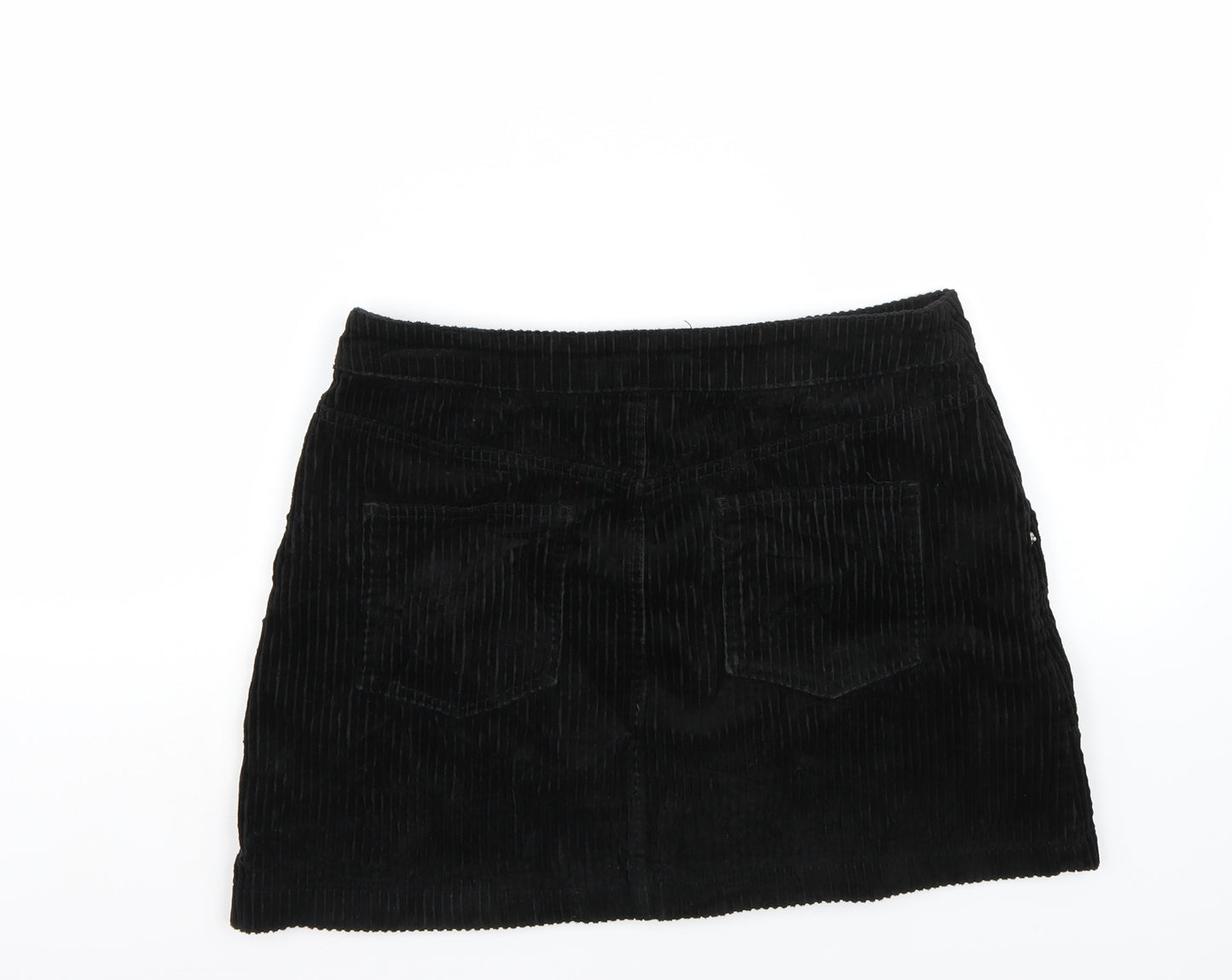 Miss Selfridge Womens Black   A-Line Skirt Size 12