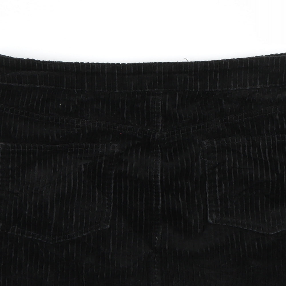 Miss Selfridge Womens Black   A-Line Skirt Size 12
