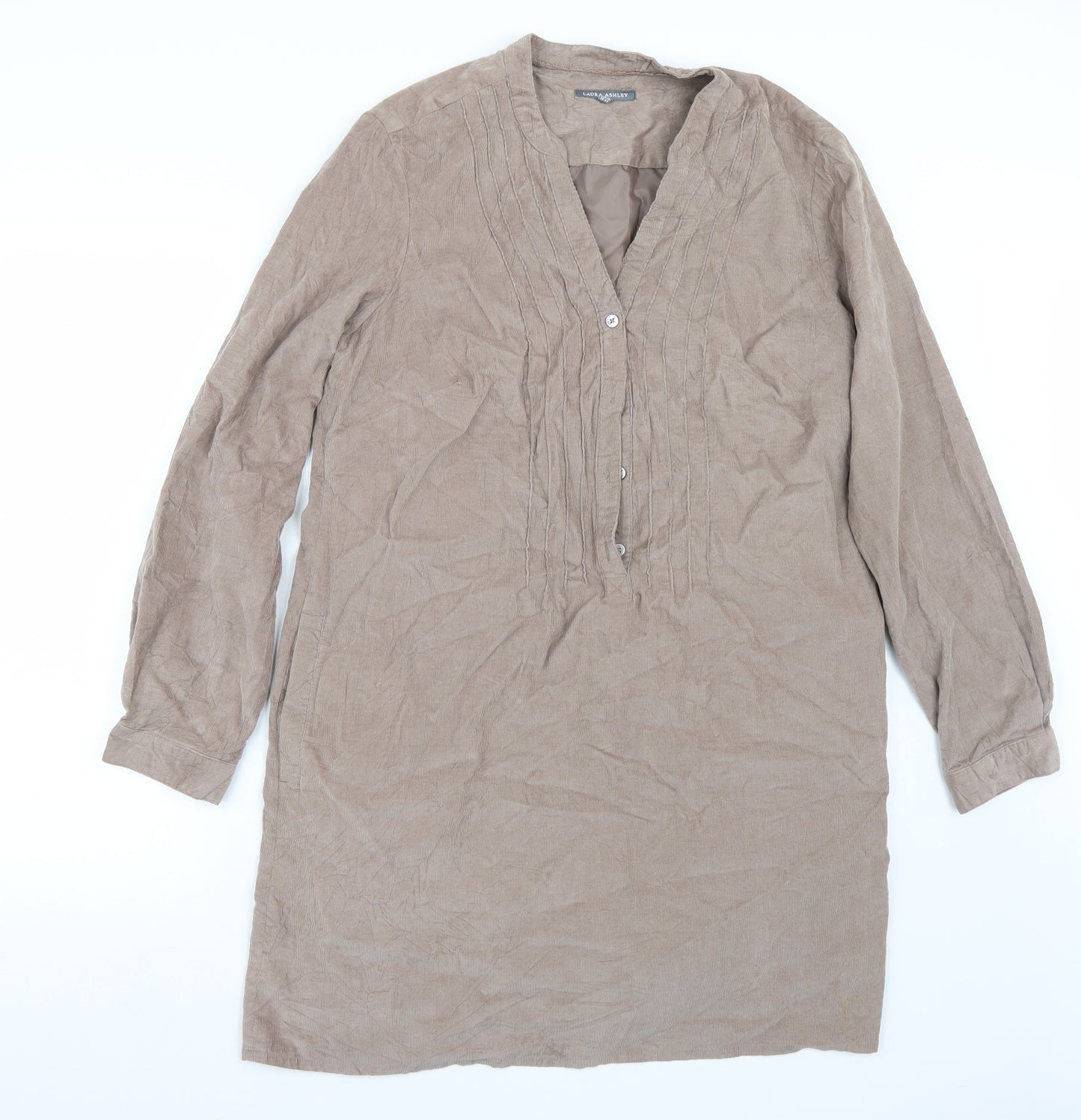 Laura Ashley Womens Brown   A-Line  Size 12