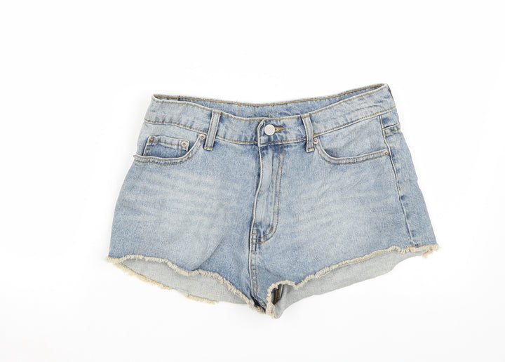 Preworn Womens Blue   Bermuda Shorts Size 29 in