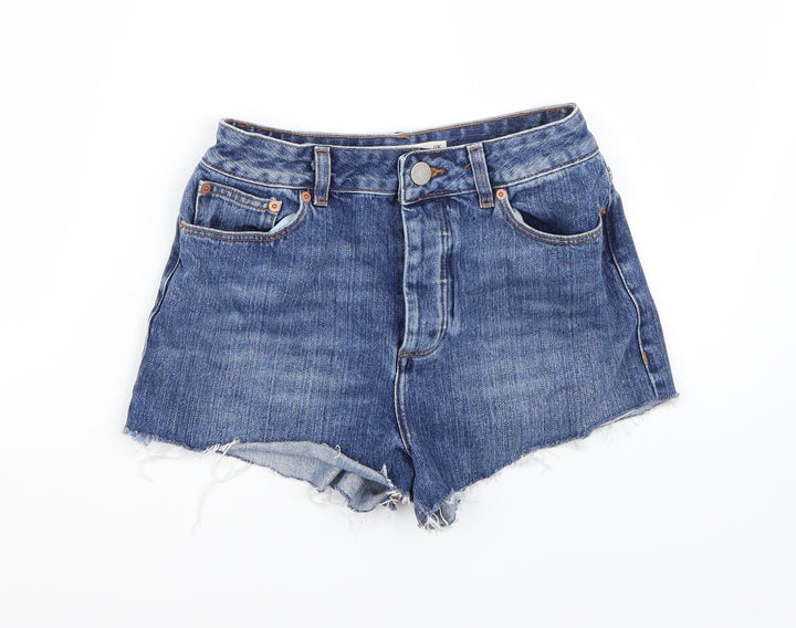 ASOS Womens Blue Bermuda Shorts Size 8