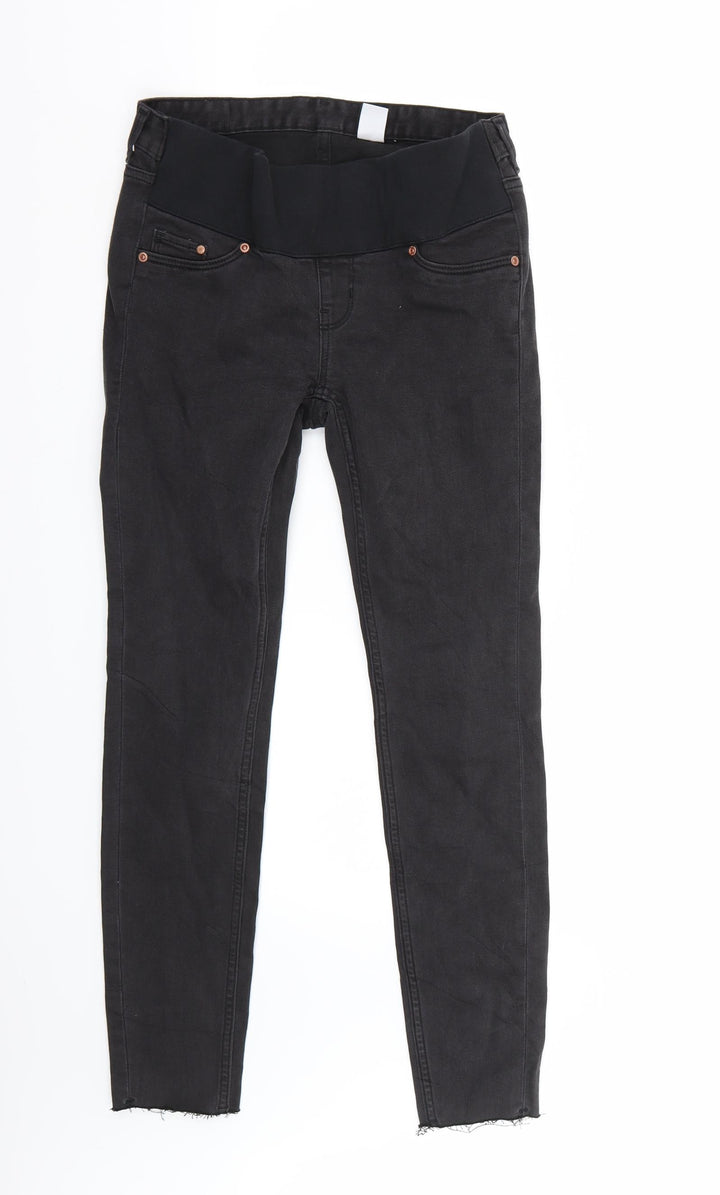 Preworn Womens Black   Straight Jeans Size 8 L28 in