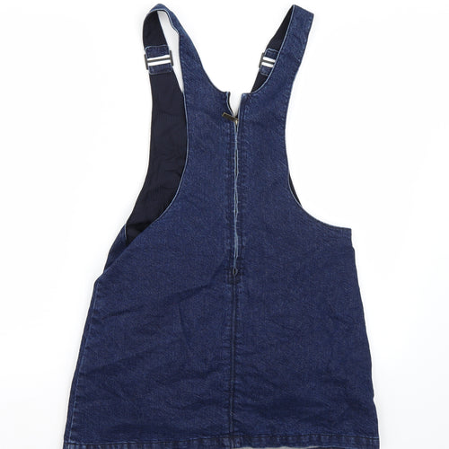 Pull & Bear Womens Blue   Dungaree One-Piece Size S