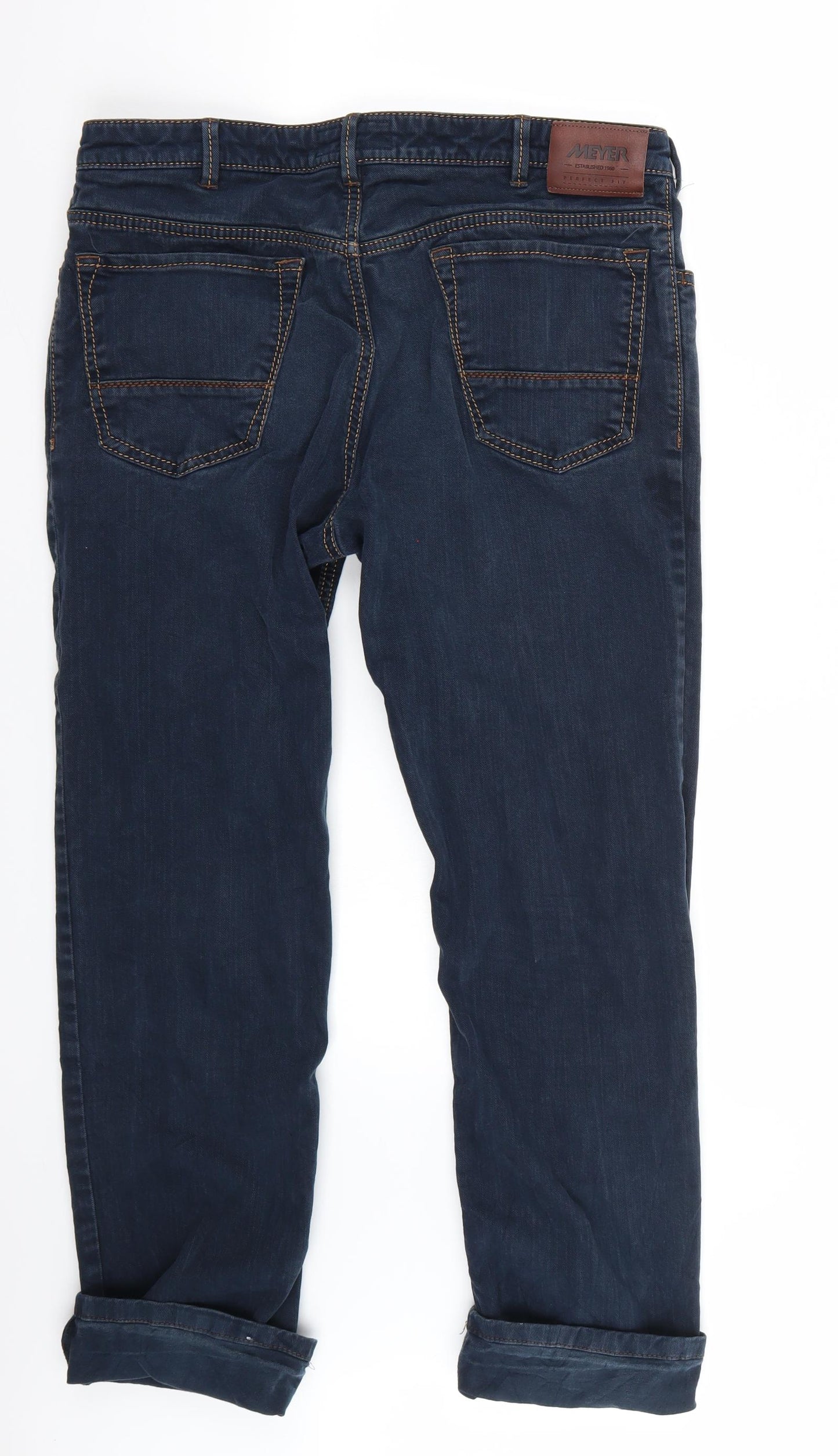 Meyers Mens Blue   Straight Jeans Size 36 L32 in