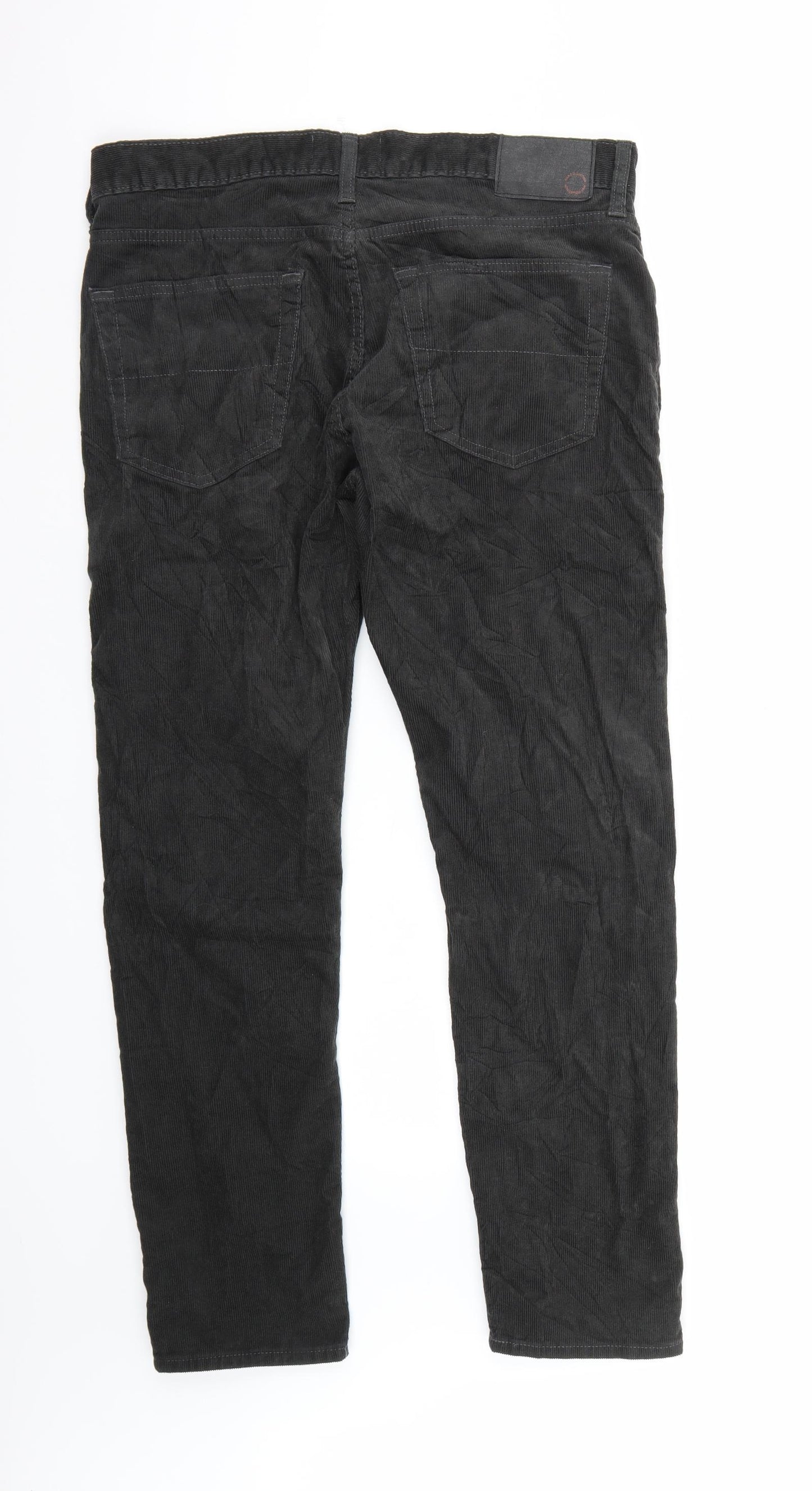 Marks and Spencer Mens Black   Straight Jeans Size 34 L31 in